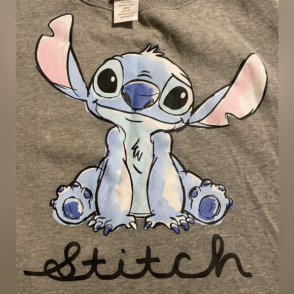 Disney Stitch Gray Sweatshirt | Women’s small | - Picture 3 of 5